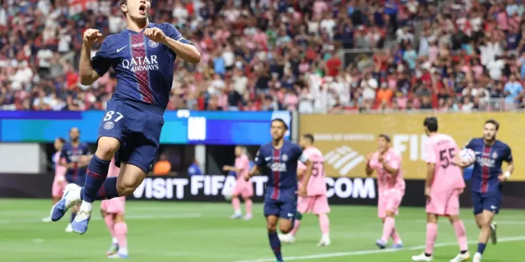 HUSF34OXLVA2BH2DPSNOYMLY6Q Los goles de PSG en el Mundial de Clubes contra Inter Miami