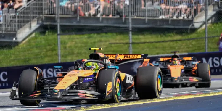 PQMLMKQH6ZC67FT55NYP2VHF2M McLaren logra un 1-2 en el GP de Austria