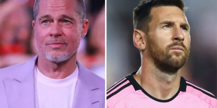 SKXYVWXUHZCI3O7ZHSMJI4KEUE Brad Pitt elogia a Lionel Messi: "Lo adoro"