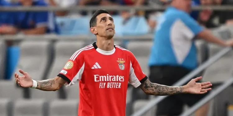 XWV4NF23GBEBDJ2PCEVXPHQDJM Di María se despide de Benfica en el Mundial de Clubes