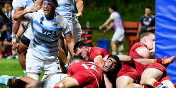 ZUWR34RMCZH7BJ3SUDI3ZI2DSU Los Pumitas vencieron a Gales en debut mundialista