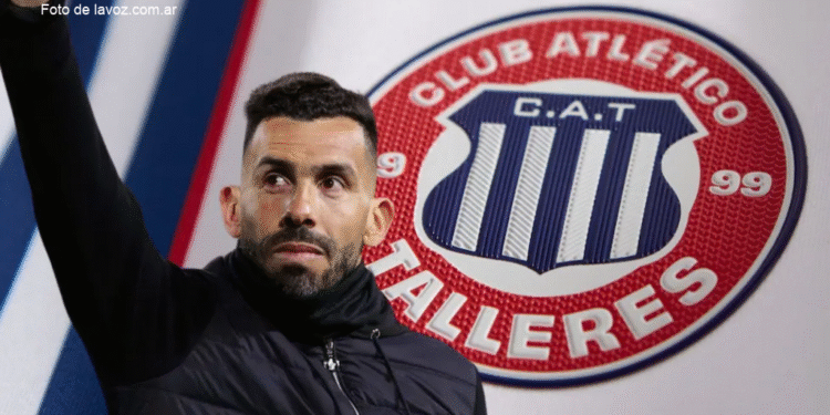 24NFC3AIBZBQJD7QHNEIWRJT6Y Carlos Tévez busca devolver a Talleres a la élite del fútbol argentino