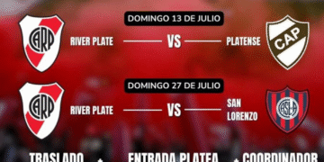 RIVER La Reserva de River goleó a Platense en el debut del Torneo Proyección Clausura 2025