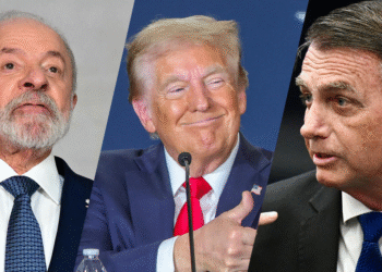 SPLIT 3 PHOTOS lula trump bolsonaro Los aranceles de Trump impulsan la popularidad de Lula en Brasil