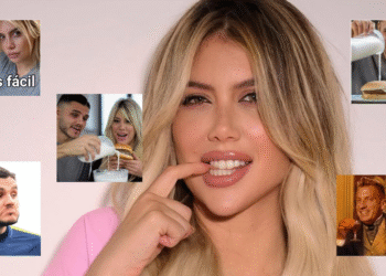 ZFI5F5FTVRFWZAR4GH4B4H2EIY Wanda Nara revela su colección de stickers y se burla de Mauro Icardi en redes sociales