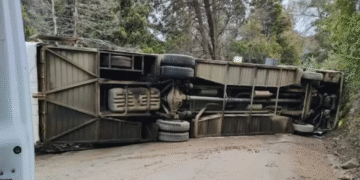 accidente en villa traful una de las victimas debio ser amputada foto gentileza lm neuquen U24F3HWSSFFJ5MNRS442ILILU4 1 Vuelco en Villa Traful deja 20 heridos y 5 en estado crítico