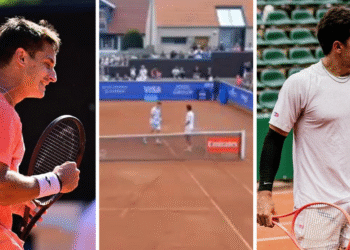 atp bastad bochorno cristian garin argentino carabelli insultos y pelea Cristian Garín pierde ante Camilo Ugo Carabelli y desafía a pelear fuera de la cancha