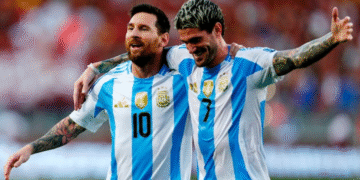 lionel messi y rodrigo de paul seran companeros en inter miami foto reuters YBRNKLVK6FBDRG7YPKUM2WVYK4 Inter Miami y Atlético de Madrid ultiman detalles para el fichaje de Rodrigo De Paul