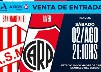 m121896 crop169014 1024x576 proportional 17537157137880 Venta de entradas para el partido entre San Martín y River en Santiago del Estero