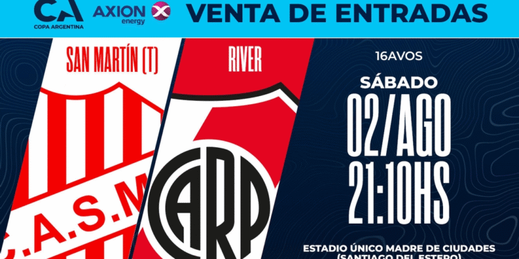 m121896 crop169014 1024x576 proportional 17537157137880 Venta de entradas para el partido entre San Martín y River en Santiago del Estero