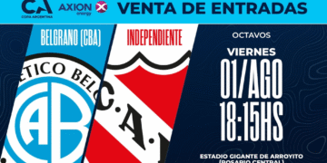 m121897 crop169014 1024x576 proportional 17537322924CCE Venta de entradas para el cruce entre Belgrano e Independiente en Rosario