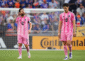 messi y un gesto de preocupacion durante el FE54NLHLFFH3VLPHRK5X74WSBA Cincinnati derrota a Inter Miami y detiene a Messi en la MLS