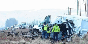 accidente en ruta QZFYQX3GCJA5PDO2Z35WOWEJRM Accidente fatal en Neuquén: mueren dos empleados estatales en choque frontal