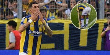 CAIOVYPE7NHTTNPRDM2YBLYICY El gol olímpico de Di María en Central-Boca generó debate y respaldo reglamentario