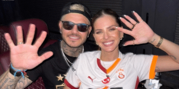 KRHO25PSIFFTTCARWC67DHNTV4 La China Suárez sorprende en Turquía con un cruce viral con hincha del Fenerbahçe