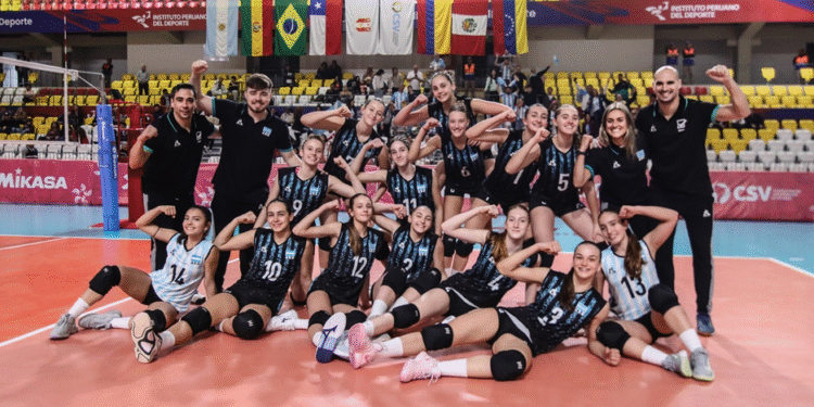 Las Panteritas vs. Venezuela debut Sudamericano U17 2025 Argentina inicia con triunfo en el Sudamericano U17 de voleibol