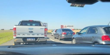 1768657136126 Colapso en la Ruta 2 rumbo a la Costa Atlántica por choque múltiple y alta circulación