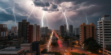 el servicio metereologico nacional anuncia alertas por tormentas imagen ilustrativa generada con ia 7XCMSCL4GBFRJI2J2JNIVGUQRI Alerta amarilla por tormentas en Chaco: zonas afectadas y recomendaciones