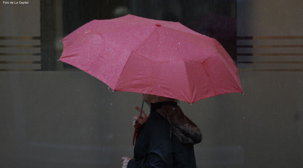 lluvia tormenta el tiempo Alerta amarilla en Rosario por tormentas y brusco descenso de temperatura
