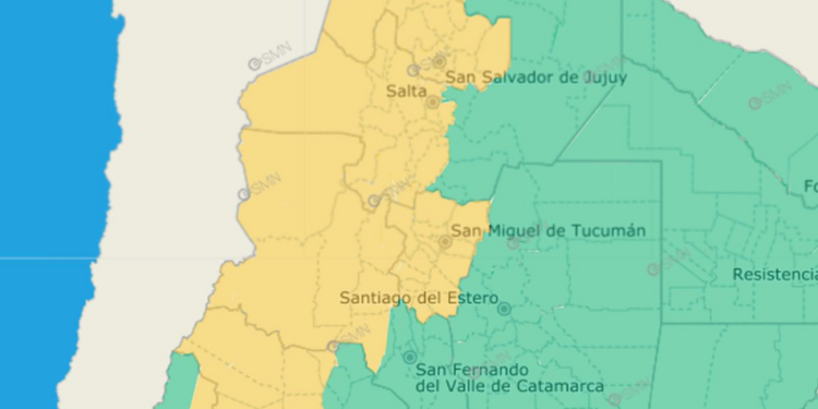 sistema alerta temprana puso bajo advertencia primer nivel al noa para este sabado 1120904 075144 Alerta en el NOA por tormentas intensas, granizo y fuertes vientos
